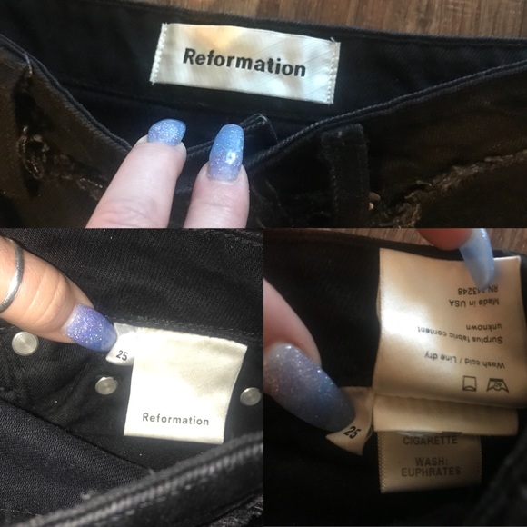 Reformation Julia Cigarette Jeans - Picture 8 of 8